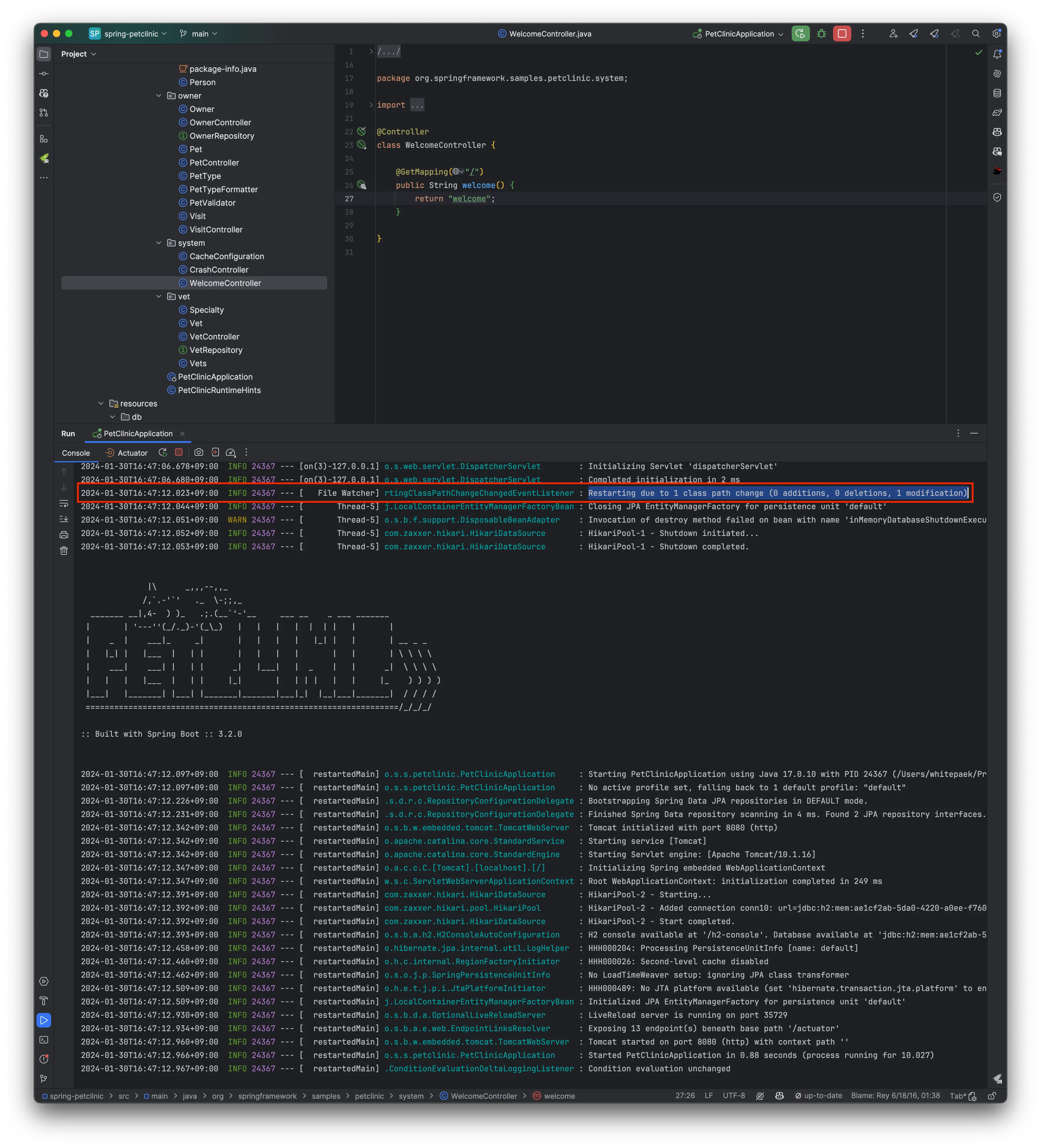 [1] devtools 실행 결과