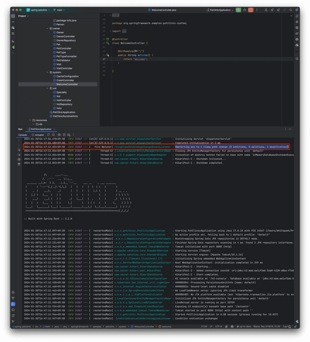 [1] devtools 실행 결과